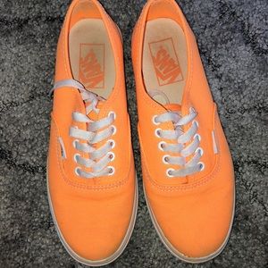 Neon vans worn a couple times